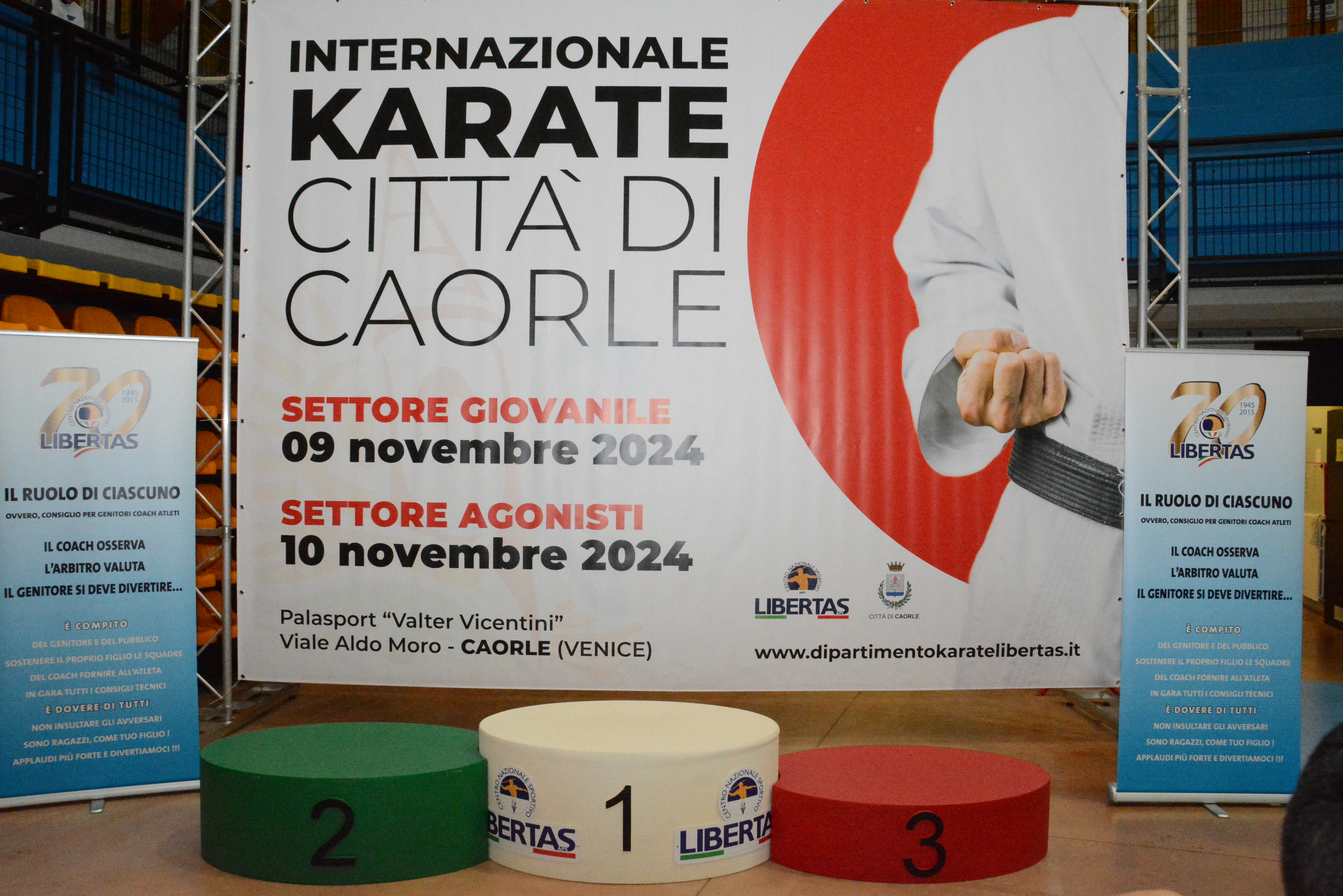 INTERNAZIONALE  KARATE GIOVANILE/AGONISTI CAORLE 2024